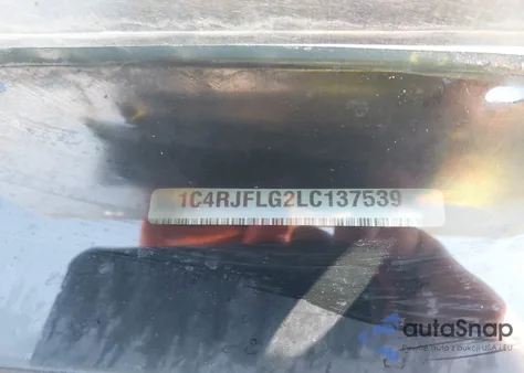 2020 Jeep Grand Cherokee Trailhawk из США, поврежденный, VIN 1C4RJFLG2LC137539